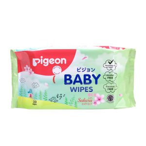 Pigeon Wipes Sakura 50 S - Baby Wipes / tisu basah bayi dan anak