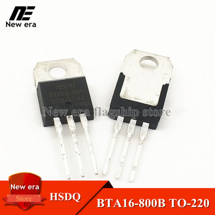 10 Triac BTA16-600 Chanzon - 16A 600V, TO-220, Per Elettronica Fai Da Te - Foto 8