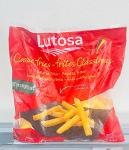 Hỏa tốc HCM Date 01/28 Khoai Tây Đông Lạnh Sợi Lớn Classic Fries Lutosa 450g