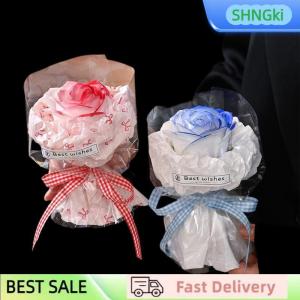 SHNGki Soap Flower Rose Bouquet Artificial Flower For Christmas Wedding Birthday Party Valentines Day DIY Gift Home Decoration
