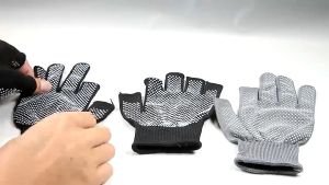 20 Pair Motor Gloves Nylon Anti-skip Gloves Pimple Palm Protective Glove Cycling Riding Glove