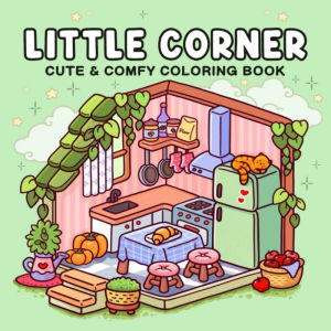 SKISOPGO Coloring Book for Adults and Kids Super Cute Design of Cozy Spaces for Relaxation Graffiti Book