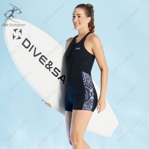 2MM Diving Suit Women Short Bikini Snorkeling Surfing Swimsuit Rash Guards