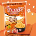 ฮานามิ ข้าวเกรียบกุ้ง ปริมาณสุทธิ 13 และ 15 กรัม Hanami ขนม ขบเคี้ยว กินเล่น ขนมอร่อย ในตำนาน เคี้ยวเพลิน MK. 