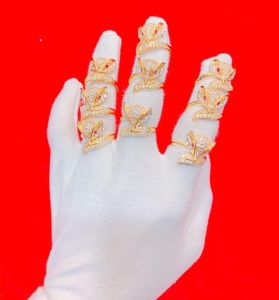 (Có mộc vàng-Không Phai Màu) Nhẫn Hồ Ly Vàng Vonfram Cao Cấp- Dùng lâu dài không phai màu dùng gần như vàng tây