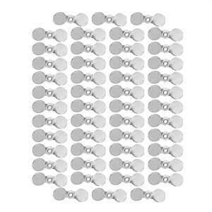 50pcs câu cá cánh quạt Sequins bay cánh quạt trên mặt nước Mồi Câu Cá Mồi Câu Cá cánh quạt lát thay thế