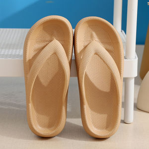 New Style Flip-Flops Non-Slip Casual Flat-Soled Soft-Soled Suitable For Couples To Wear Outside In The Bathroom Summer