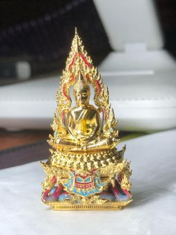 รูปจากผู้ขายบน Lazada: (รับประกัน ซีลเดิม)พระกริ่งโสธร (Amulets of Sothon Buddha) 佛 , बुद्धा ซุ้มเรือนแก้ว รุ่นเจ้าสัวบางประกง ขนาดห้ ตั้งราคา ฿1,590