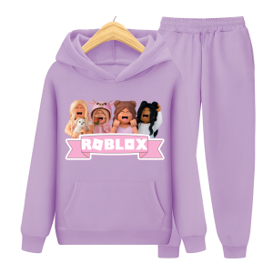 YMF - Setelan Sweater Hoodie Roblox Girl | Anak-Remaja ( SET Hoodie -  Roblox Girl )®