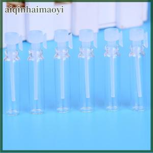 aiqinhaimaoyi 10 50Pcs mini 1ml glass vial empty laboratory bottle perfume liquid oil