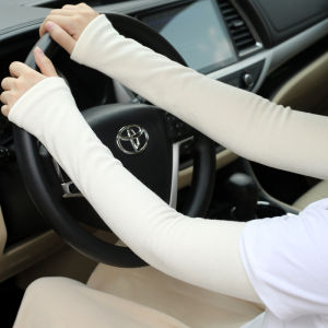 Dày da mềm mại thân thiện với màu trơn không tay nhung ấm áp ngón tay dài che với có lỗ xỏ ngón cái mùa thu mùa đông lạnh ngược lại