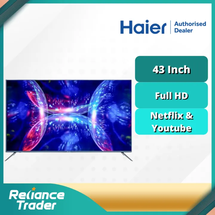 HAIER 43 INCH FULL HD ANDROID SMART TV LE43K6500A