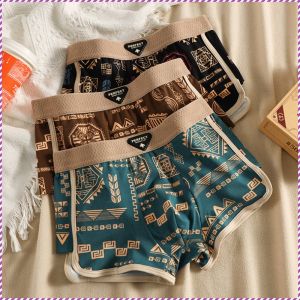 Panties Firm Boxers Wearable and Washable Wider Memory Belt Close to the Body Summer Men Breathable