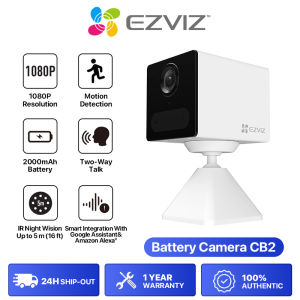 EZVIZ CB2 1080p Wi-Fi Smart Home Battery Camera IR Night vision Smart Human Motion Detection 2 way talk