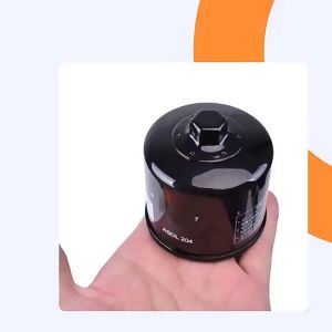 Motorcycle Oil Filter for Yamaha YFM350 YFM400 YFM700 Kodiak Grizzly 350 Hunter 400 700 YFM350/450F 5GH1344020