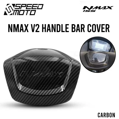 MOKOTO NMAX 2020 NMAX 2021 FRONT HANDLE BAR COVER CARBON / FORGED / MATTE BLACK FOR YAMAHA NMAX V2 / V2.1 MOTORCYCLE