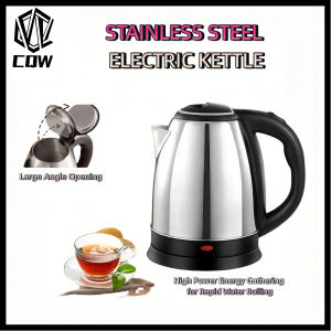 CQW Electric Kettles Wireless Kettle Heater Stainless Steel Electric Coffee Kettle Big