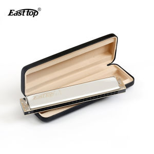 Easttop T2406 Harmonica 24 Hole Tremolo Harmonica Professional Mouth Organ for Beginner Teaching Key of C