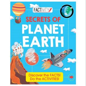 Factivity Dive In and Discover the Undersea World of Sharks Book to learn with fun illustrations and activities for children