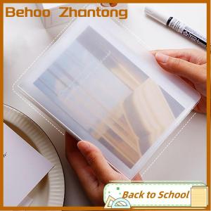 Behoo 40 Pages A6 Postcards Pocket Storage Book Transparent Home Picture Album