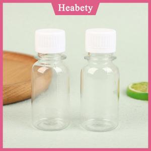 Heabety 5pcs 60ml chai nhựa nhỏ gừng bắn chai với mũ mini chai nước trái cây tái sử dụng chất lỏng chai container rò rỉ bằng chứng