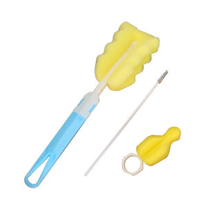 5 in 1 Bottle Cleaning Brush Set Multifunctional Beverage Bottle Cleaning Brush Bottle Cleaning Accessories Nylon Brush