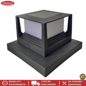 [NEWEST] Solar Powered Deck Cap Post Light Waterproof Garden Fence Column Lights Outdoor Garden Corridor Lighting Decoration
