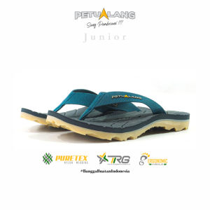 Petualang Towuti Clip Jr Legion Blue - Sandal Gunung/Hiking Jepit Anak Dewasa Petualang