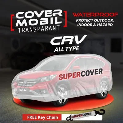 Sarung Mobil Plastik HONDA CR-V Plastik Anti Air Cover Body Waterproof Penutup pelindung Selimut CRV HRV