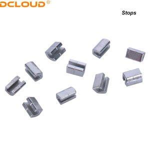 100Pcs/10Packs Dental Orthodontic Crimpable Hooks Long/Short/Stop Type Stainless Steel Fixed on Arch Wires Dentist Materials