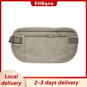 [COD]  HOT SALE Ship within 24 hours 1PC Universal Sports Waist Bag Money Belt For Travel Women And Men Slim Hidden Travel Wallet Mobile Phone Anti-theft Bag