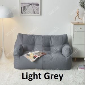 Beanbag.my™ Double Seater Sofa Design Bean Bag Full Set With Filling