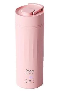 Iona GLTK303 0.5L Travel Kettle Dual Voltage | Stainless Steel 6 Pre-Set Temperature