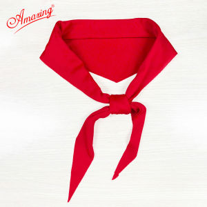 Combo 5 khăn quàng đỏ học sinh tiiểu học Vải thun cao cấp Mềm mại Thoáng khí - Amazing