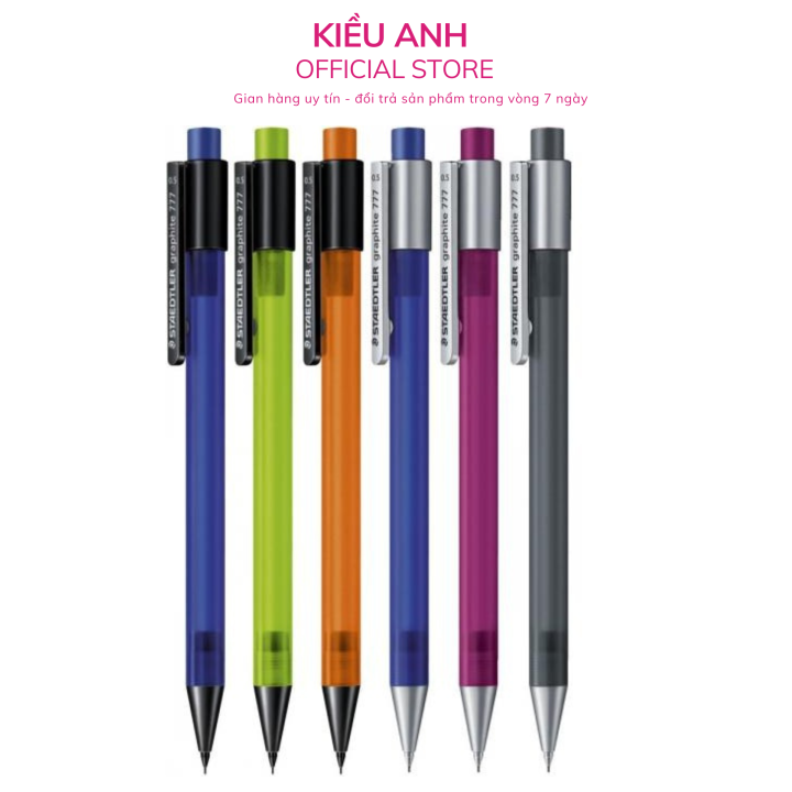 Bút Chì Kim Bấm Staedtler 0.7mm, 0.5mm Chính Hãng, Thích Hợp Cho Giới Văn Phòng