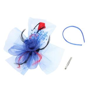 Fashionable Flowers Fascinator Hat Hairpiece Vintage Styles Hat Headgear for Bridal and Festives Occasion