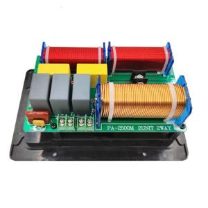 2 Way Frequency Divider 800W Crossover Filters Treble Bass Frequency Divider for Stage Conference HiFi Speaker DIY