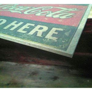 ชุดโปสเตอร์ไม้วินเทจ โฆษณาคลาสสิก สำหรับตกแต่งบ้านและห้องนั่งเล่น