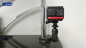 ใช้บังคับ Gopro12/11/10 ขายึดจักรยานและมอเตอร์ไซค์  360 ที่หนีบหนักสำหรับการถ่ายภาพหมุนได้ 360 องศา