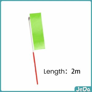 JeDa 2 เมตร 3.6 เมตร ริบบิ้น มาพร้อมก้านจับ ออกกำลังกาย ริบบิ้น ยิมนาสติกลีลา Dancing Ribbon