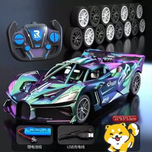 2.4G F1 Mobil Balap Remote Control Mobil RC Drift Lampu