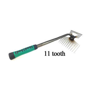 [COD] HAIS คราด 5ฟัน/6ฟัน/11ฟัน คราดถอนหญ้า คราดมีด้าม คาดหญ้าเหล็ก คราดถากหญ้า ฟันถากหญ้า ในการเกษตรเครื่องมือสำหรับการทำสวน