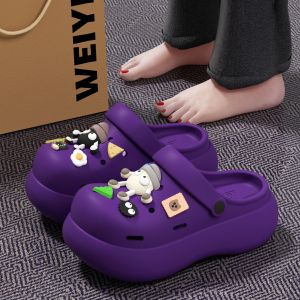 [Free Shipping] New Summer Styles: WomenS Thick-Soled Versatile And Fashionable EVA Non-Slip Beach Sandals Suitable For Both Indoor And Outdoor Wear