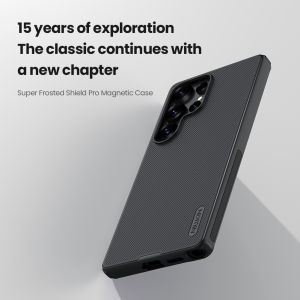 Nillkin Cứng PC + TPU MagSafe Ốp Lưng Cho Samsung Galaxy S25 Ultra Ốp Lưng Bảo Vệ Cứng PC + TPU Mờ Sang Trọng