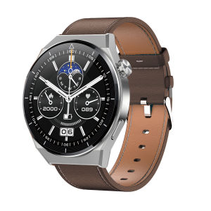 สมาร์ทวอทช์ GT 3 Pro กันน้ำบลูทูธอัตราการเต้นหัวใจกีฬาสุขภาพ NFC 46มม. สมาร์ทวอทช์สำหรับผู้ชาย