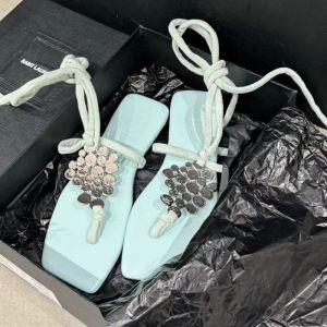 Free Shipping WomenS Flat Cross-Strap Sandals 2026 Summer New Collection Vacation Style With Grape-Colored Metal Buckles Roman Sandals