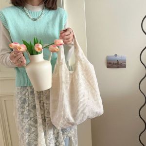 KODUS Nylon Daisy Flower Shoulder Bag Sweet Pastoral Style Mesh Hollowed Vest Bag Casual Lightweight Bohemian Handbag Girls