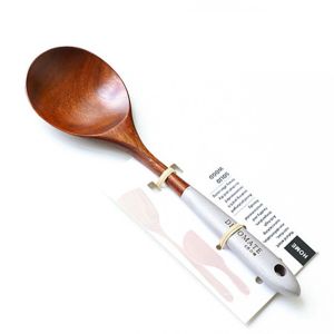 LIANG Solid Wood Cooking Eco-friendly Cooking Supplies Kitchen Spoon Tableware Rice Spoon Spatula Kitchenware
