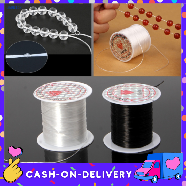 Clear Nylon Beading Elastic Stretch Cord Thread Jewellery String Bracelets  Wire