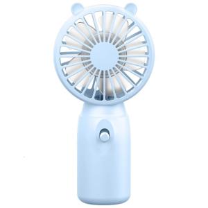 Handheld Portable Fan Mini Cooling Fan Mute Design Powered by AA-Batteries 7-Blade Summer Cooler Sports Fan
